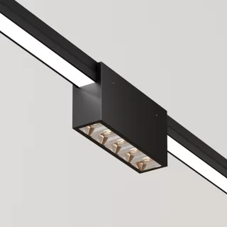 Уличный трековый светильник Points Elasity IP 3000К 10Вт 45° черный O-TR01-2-S-10WB3K