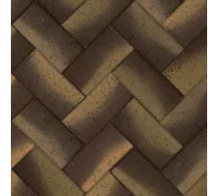 Монако, коричневый с золотом, клинкер тротуарный, ЛСР