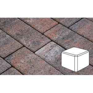 Плитка тротуарная в форме - Куб 80х80