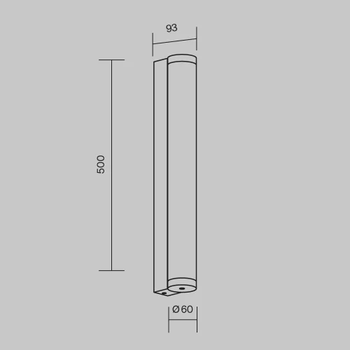 Купить Уличный настенный светильник Rounge O482WL-L16B3K - фото: 6