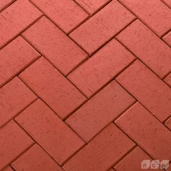 ЛОНДОН красный, клинкер тротуарный, ЛСР