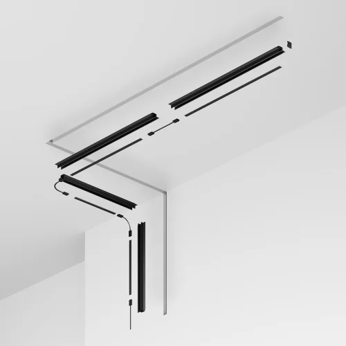 Купить Профиль 2м Exility IP встраиваемый черный O-TR002ED-P-B2M - фото: 4