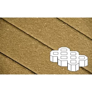 Плитка тротуарная в форме - Эко-парковка 600х400