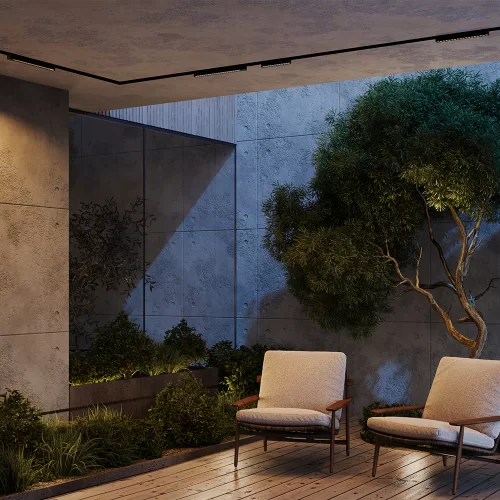 Купить Уличный трековый светильник Points Exility IP 3000К 12Вт 36° черный O-TR02-2-S-12WB3K - фото: 7