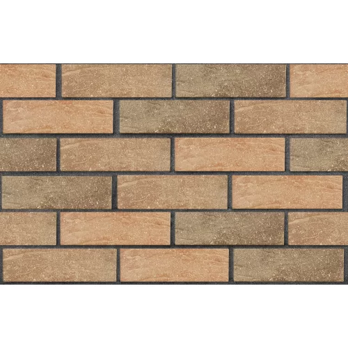 Кирпич облицовочный пустотелый красный флэш с пепельной посыпкой, поверхность рустик