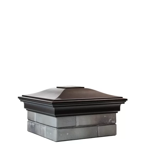 Колпак полимеркомпозитный MONBLAN с посадкой 385х385 0,71 НФ, коричневый