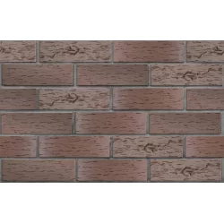 Клинкерный кирпич коричневый флэш БРЮГГЕ, береста, серия Классика, ЛСР