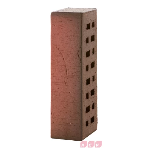 Облицовочный клинкерный кирпич красный флэш Ричмонд 