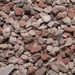 Щебень декоративный цвет - микс 5-15 мм (20кг) ЩД 5-15