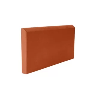 Клинкерный плинтус красный 245х73х10, KingKlinker