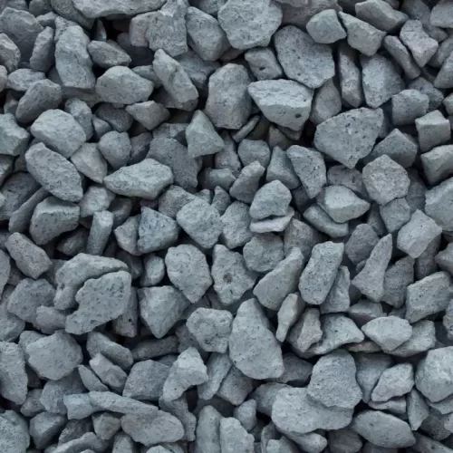 Купить Щебень окрашенный гранитный, серебристый, 5-10мм (20 кг) ЩОсер