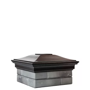 Колпак полимеркомпозитный MONBLAN с посадкой 355х355 0,71 НФ, коричневый