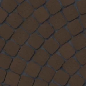 МЮНХЕН КВАДРО R, коричневая, клинкер тротуарный, ЛСР