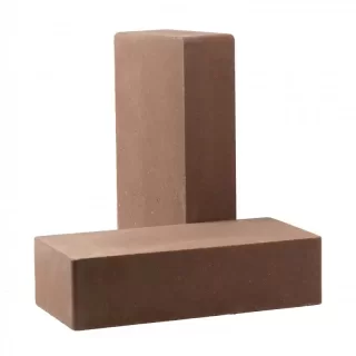 Кирпич облицовочный гиперпрессованный полнотелый гладкий «Гранит» ШОКОЛАД КСЛГ5