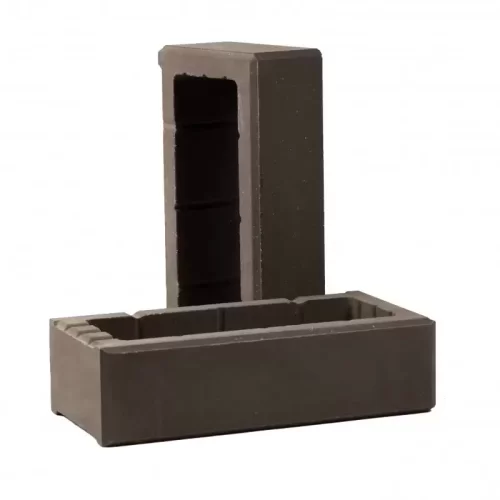 Купить Наборный блок для столба забора ГРАФИТ (ТБЛОК-С6)