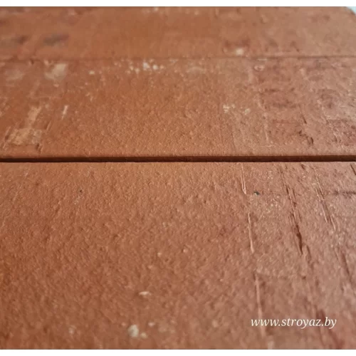 Плитка фасадная клинкерная керамическая КАЛИОСТО темно-красная