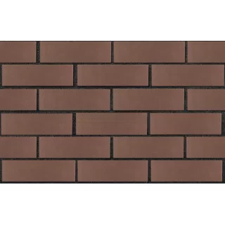 Кирпич керамический ТЁМНО-КОРИЧНЕВЫЙ, поверхность гладкая, ЛСР