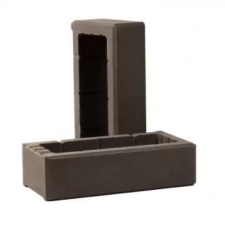 Наборный блок для столба забора ГРАФИТ (ТБЛОК-С6)