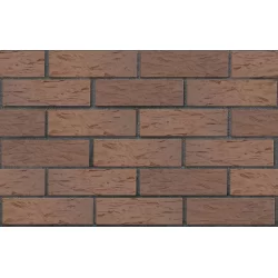 Клинкерный кирпич светло-коричневый флэш, ПРАГА, береста, серия Классика,  ЛСР