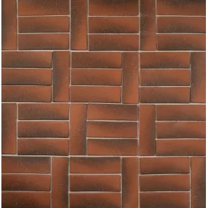 ОКСФОРД ЛОНГ красный умбра клинкер тротуарный, ЛСР