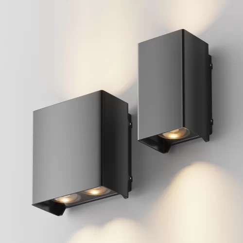 Купить Уличный настенный светильник Shell O570WL-L10B3K - фото: 2