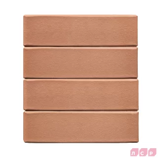 Кирпич керамический СВЕТЛО-КОРИЧНЕВЫЙ, поверхность гладкая, ЛСР