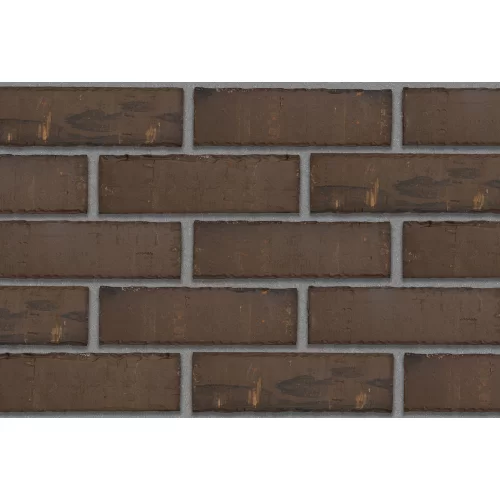 Плитка фасадная клинкерная керамическая ЛИРА коричневый