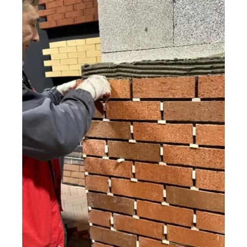 Плитка фасадная клинкерная керамическая ФАВАРИС графит 78404 в Бресте