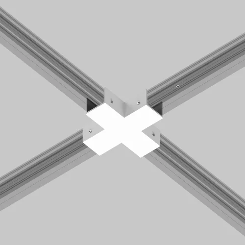 Купить Коннектор X-образный для профиля Elasity IP O-TR001-CC-W - фото: 1