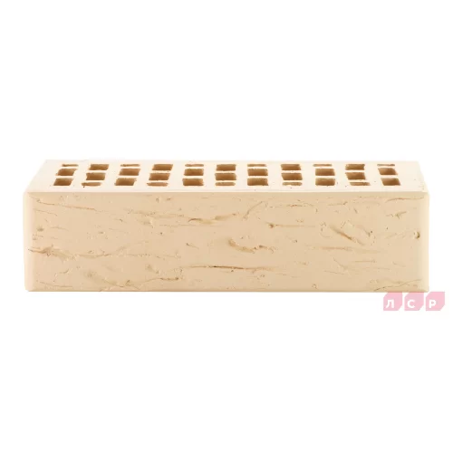 Кирпич керамический бежевый, поверхность рустик, ЛСР Минск