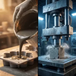 Вибролитье vs. Вибропрессование: За что мы платим и что получаем?