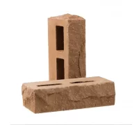 Кирпич облицовочный гиперпрессованный пустотелый тычковый «Дикий камень» ЛАТТЭ КСПБ3