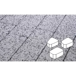 Плитка тротуарная в форме - Веер 146х118 / 109х118 / 88х118