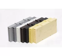 Вентиляционная коробочка, белая, 115х65х10, AldiGrad