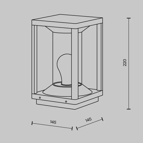 Купить Ландшафтный светильник Cell O452FL-01GF - фото: 6