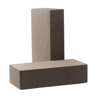 Кирпич облицовочный гиперпрессованный полнотелый гладкий ГРАФИТ КСЛГ6