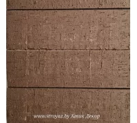 Плитка фасадная клинкерная керамическая АТИК коричневый