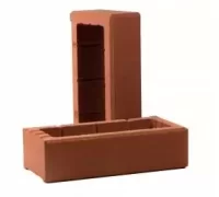 Наборный блок для столба забора КЛИНКЕР (ТБЛОК-С4)