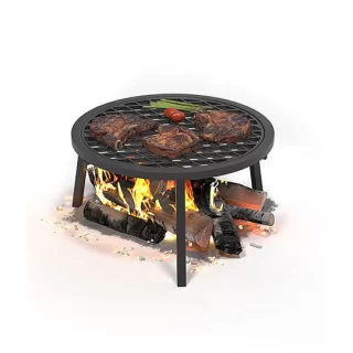 Решётка гриль диаметр 450мм с подставкой, Везувий