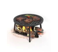 Решётка гриль диаметр 450мм с подставкой, Везувий