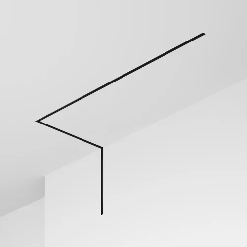 Купить Профиль 2м Exility IP встраиваемый черный O-TR002BF-P-B2M - фото: 2