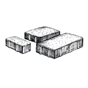 Плитка тротуарная в форме Новый город толщиной 60мм