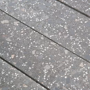 Плитка тротуарная цвета Ильменит, Коллекция Granite Fino